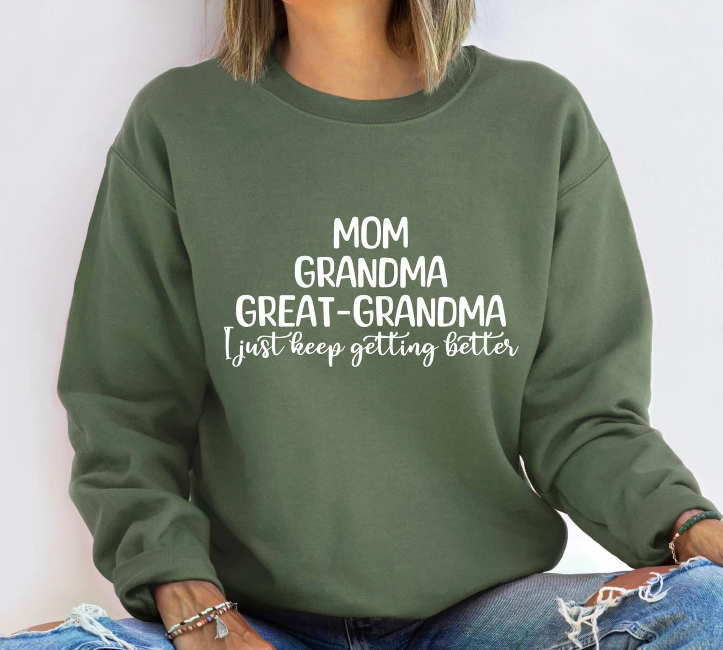 Mama Oma Uroma Sweatshirt – Muttertagsgeschenk für Oma