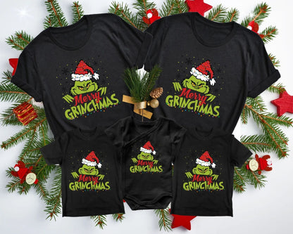 Grinchmas Shirts - Christmas Family 2024 Shirts