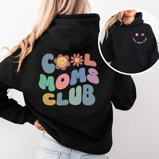 Cool Moms Club Sweatshirt - Lustiges Mama Outfit, Weihnachtsgeschenk für Mama