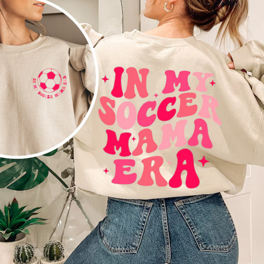 "Fußball-Mama" Zeitalter T-Shirt - Für die sportliche Mutter