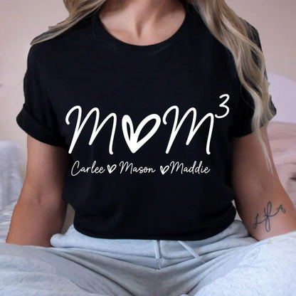 Personalisiertes Mama-Shirt mit Namen, Muttertags-Shirt
