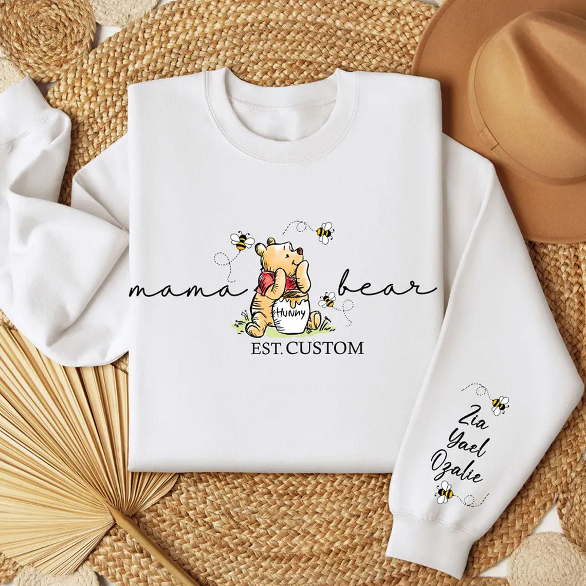 Personalisiertes Mama Bear Sweatshirt – Geschenk für Mama