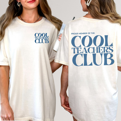 Cool Teachers Club Retro Shirt für Lehrerwertschätzung