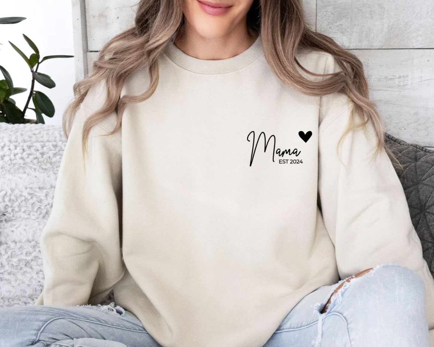 Personalisiertes Mama Sweatshirt – Geschenk für Mama