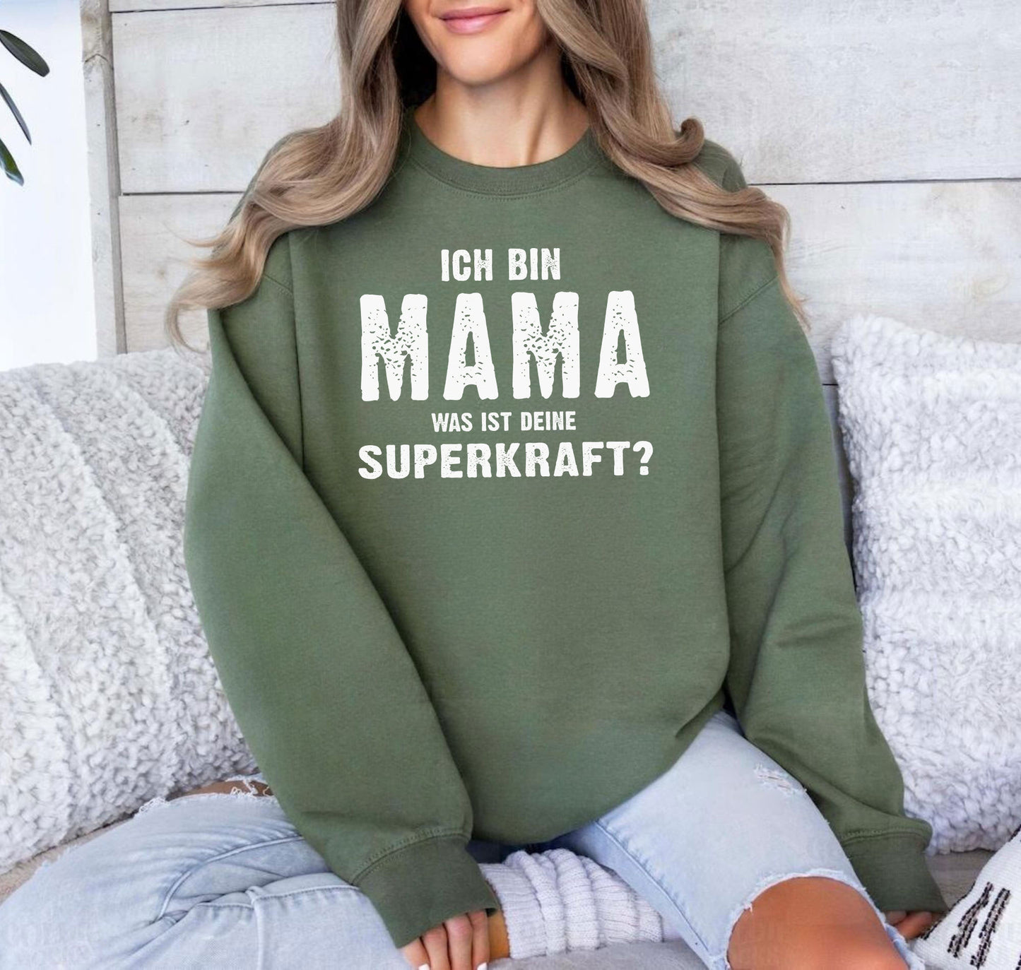 Ich bin Mama, Was ist deine Superkraft - Geschenk Für Mama