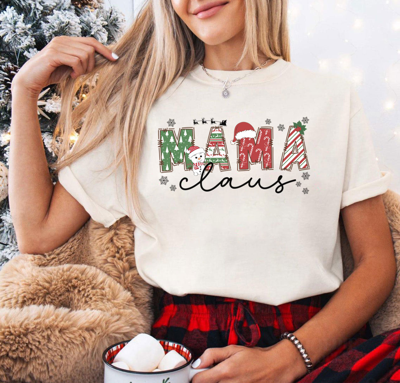 Mama Claus Sweatshirt – Festliches Weihnachtsgeschenk für Mama