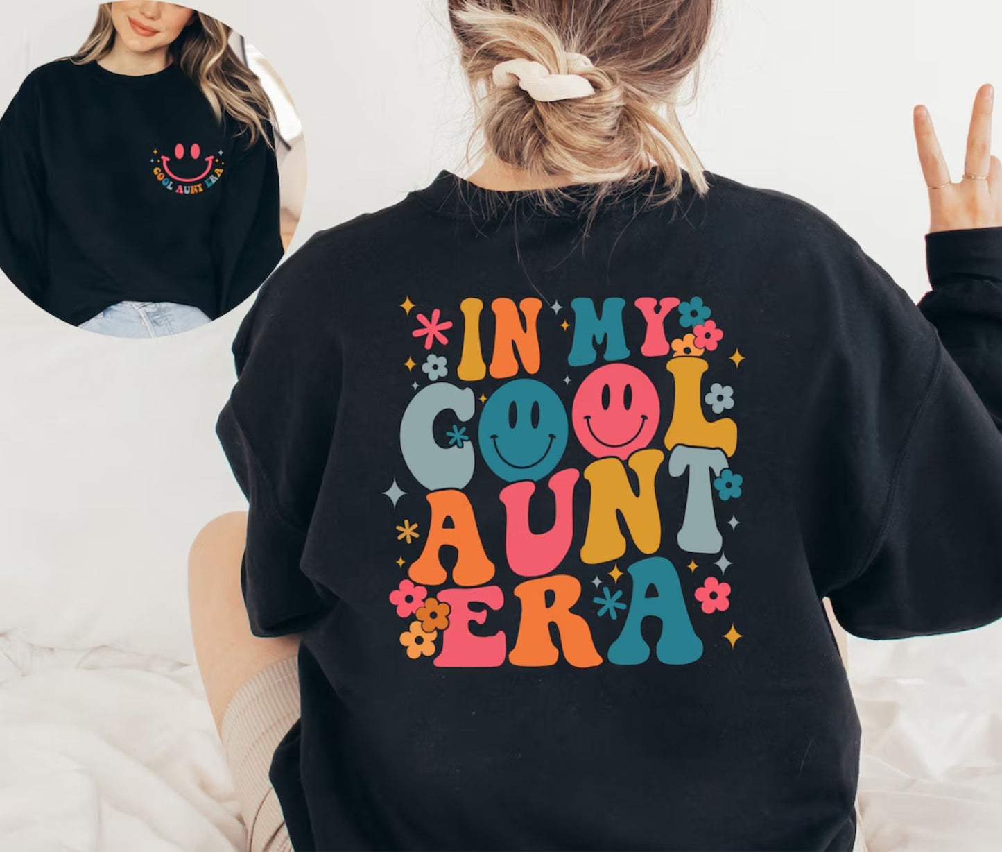 In meiner Cool-Tanten-Ära Sweatshirt - Weihnachtsgeschenk für Tante