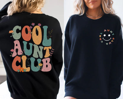 Cool Aunts Club Sweatshirt und Hoodie – Geschenk für Tante