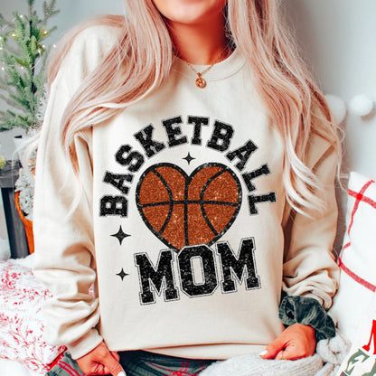 Basketball Mama Shirt und Sweatshirt, Geschenk für Basketball Mama