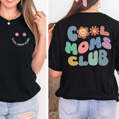 Cool Moms Club Shirt: Lustiges Mama-Outfit