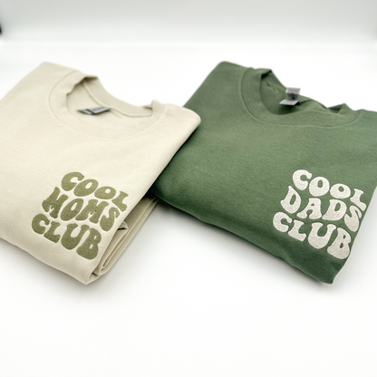 Embroidered Cool Parents Club - Perfect for Mother's and Father's Day