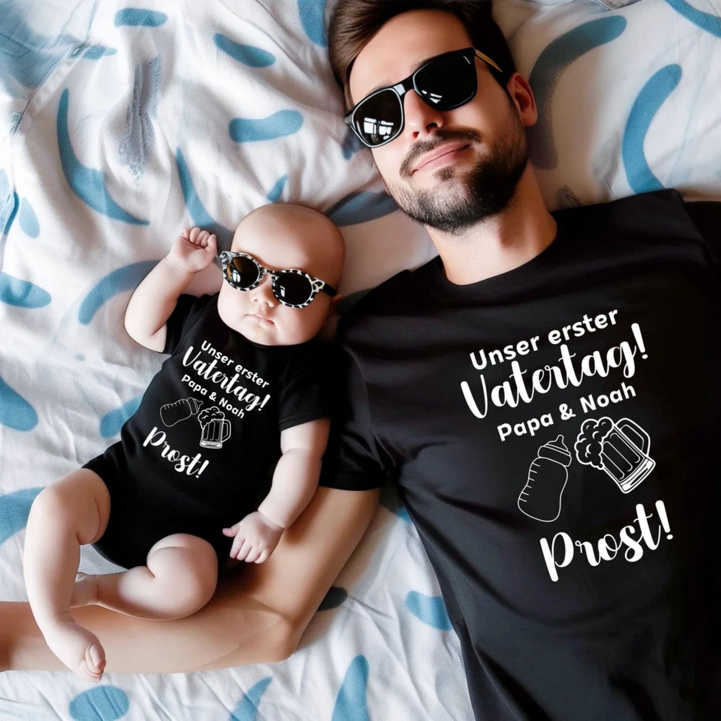 Fathers & Little Heroes:The Perfect Matching Set for First Father's Day