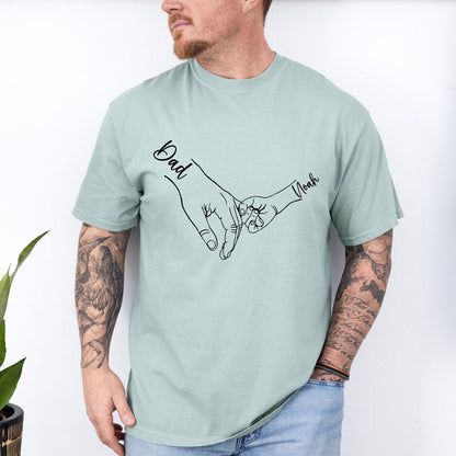 Personalisiertes Papa-Shirt mit Kindernamen – Geschenkidee für Vater
