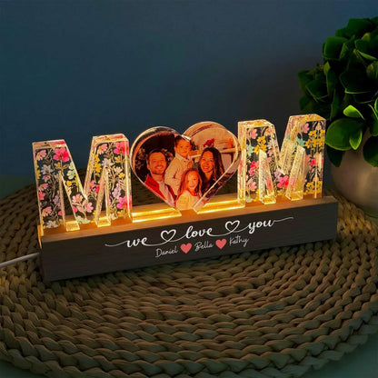 Personalisierte Nachtlampe mit Foto – Emotionales Geschenk für Mama
