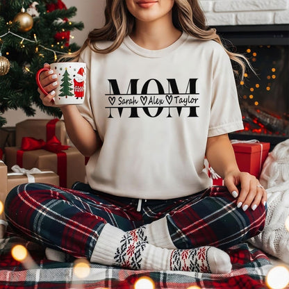 Personalisiertes Mama Sweatshirt mit Kindernamen – Mutter Geschenk für Sie