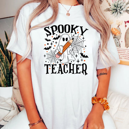 Gruseliges Lehrer Shirt - Geschenk für Lehrer, Halloween Lehrer Sweatshirt