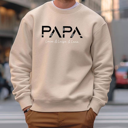 Personalisierbares Papa T-Shirt – Vaters größte Geschenke mit Namen
