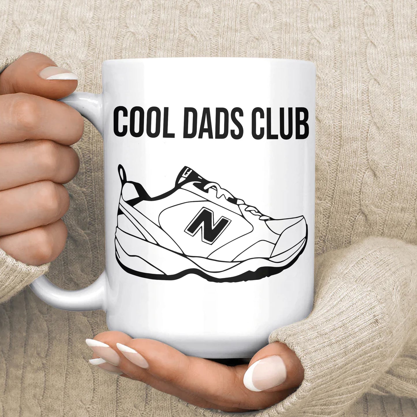 Cool Dads Club Coffee Mug, Funny Dad Gift 11oz Mug