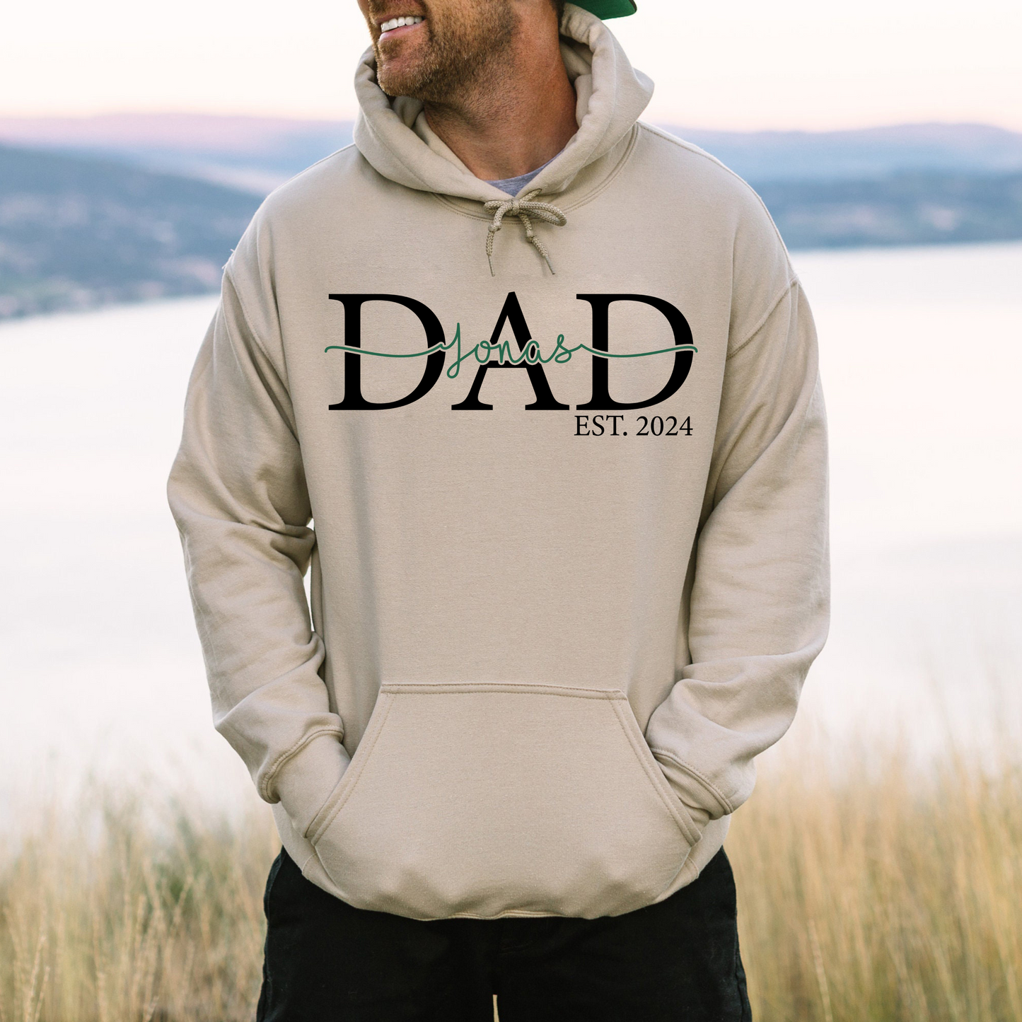 Personalized Dad Shirt with Children's Names - Father's Day Gift