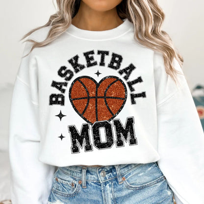Basketball Mama Shirt und Sweatshirt, Geschenk für Basketball Mama