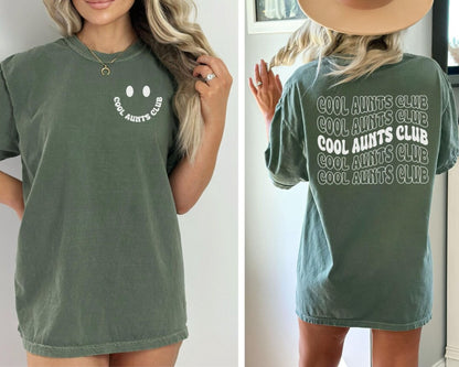 Cool Aunts Club Shirt - Geschenk für Tante