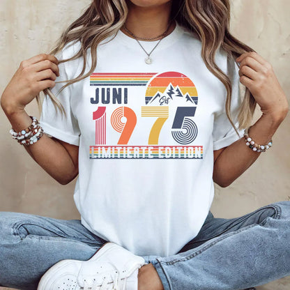 Geburtstag Retro Shirt - Vintage Sweatshirt Geschenk