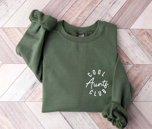 Cool Aunts Club Sweatshirt und Hoodie – Geschenk für Tante