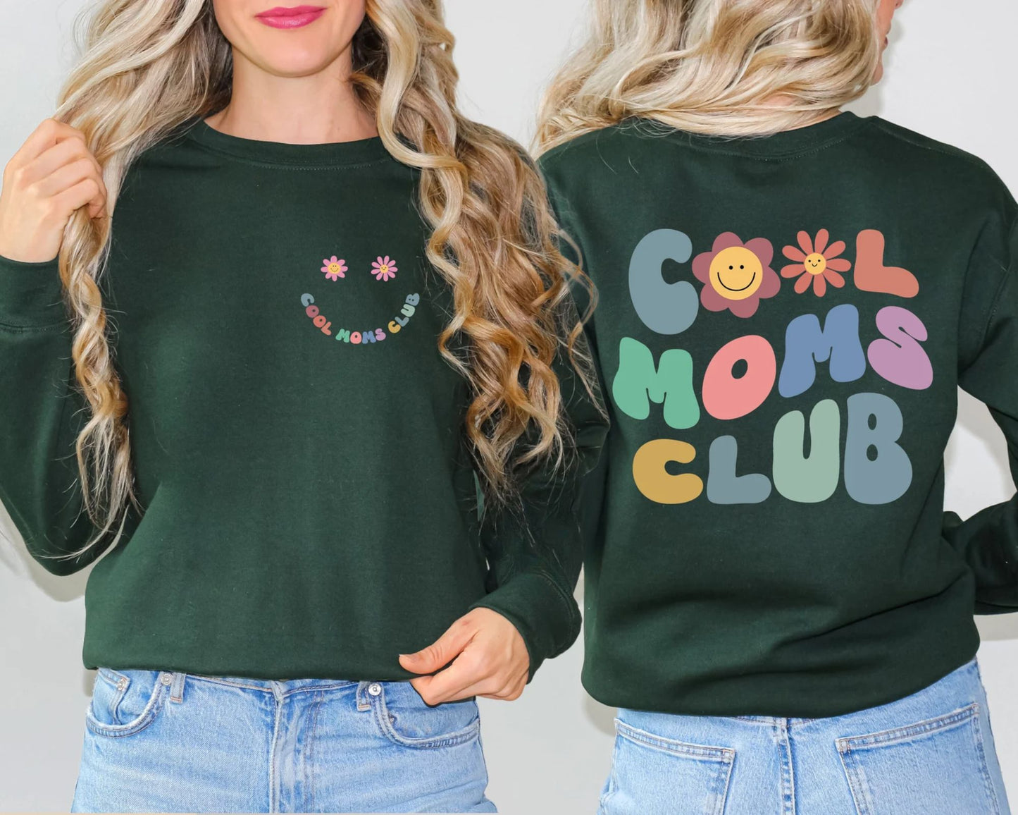 Cool Moms Club Sweatshirt, Muttertagsgeschenk