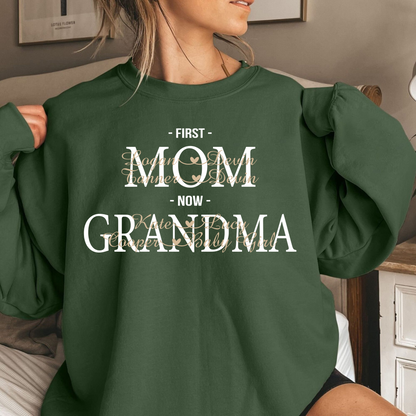 Personalisiertes Mama und Oma Sweatshirt - Geschenk zum Muttertag