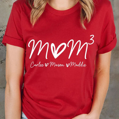 Personalisiertes Mama-Shirt mit Namen, Muttertags-Shirt