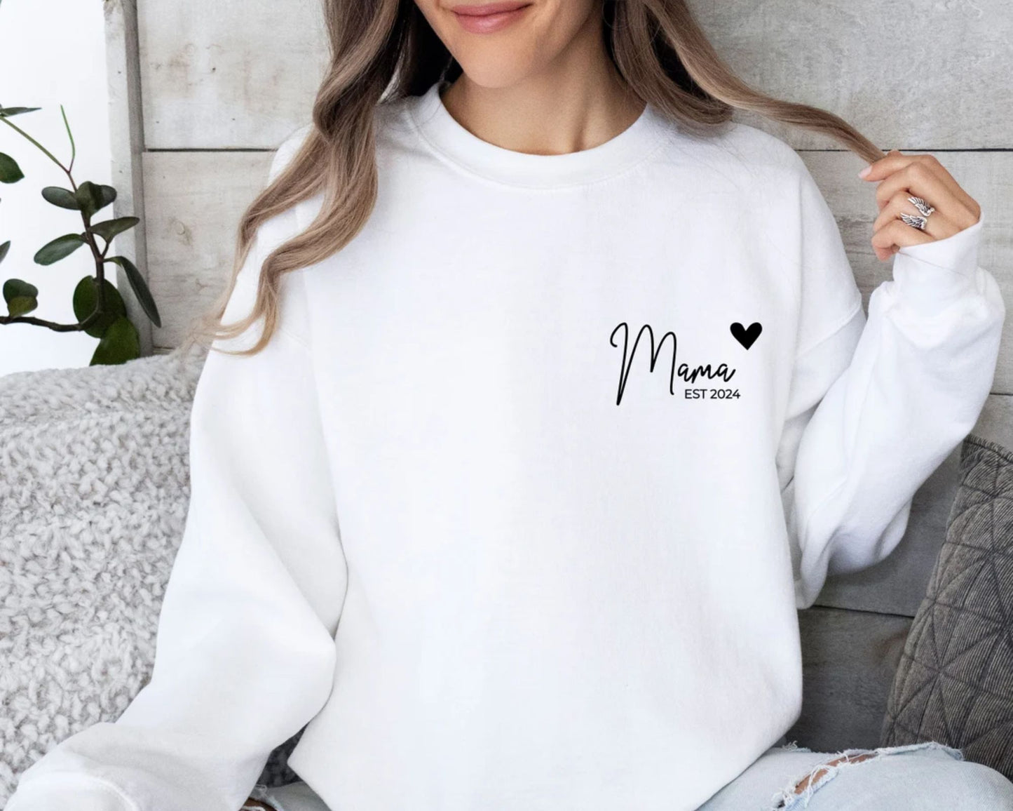 Personalisiertes Mama Sweatshirt – Geschenk für Mama