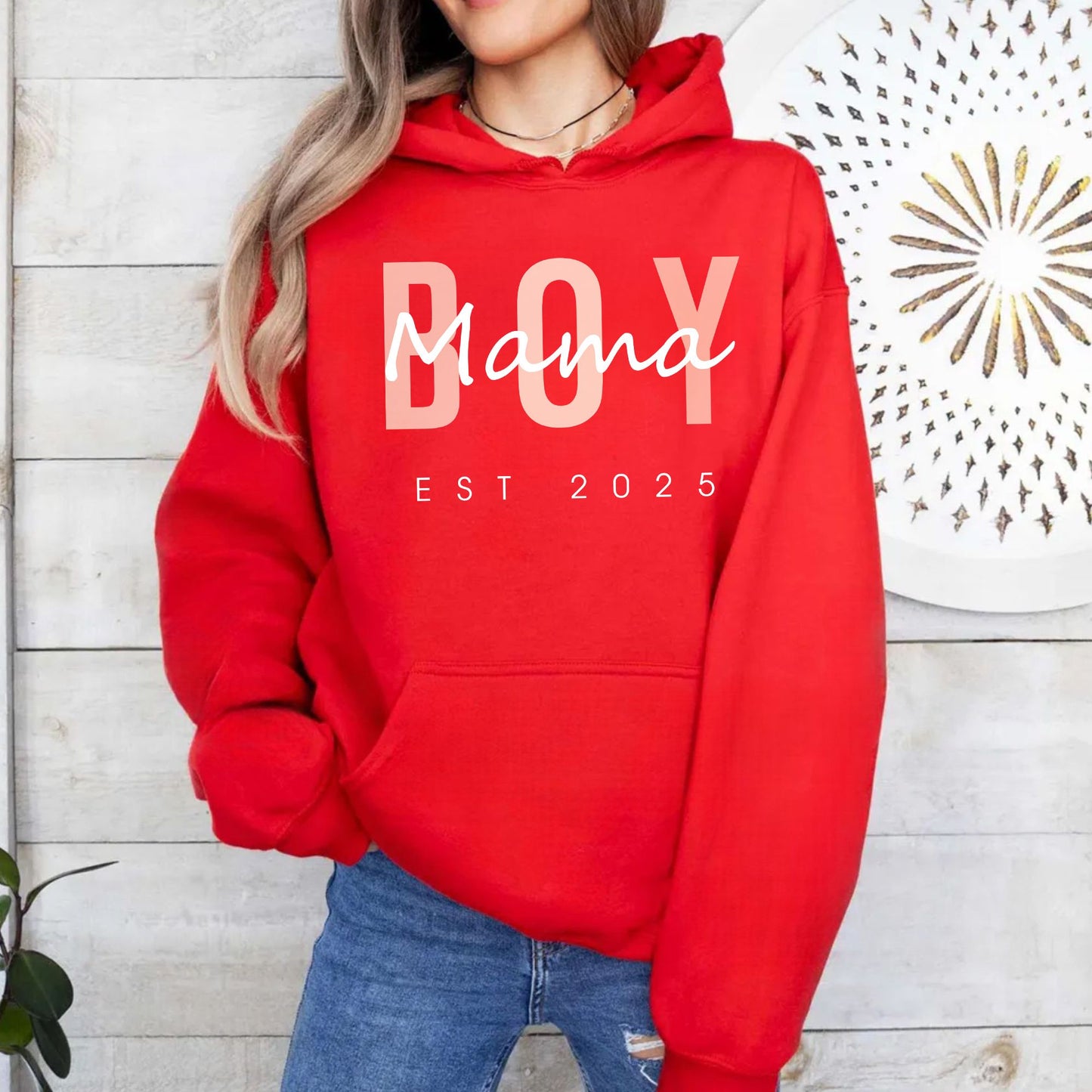 Personalisiertes Mama Sweatshirt, Junge Mama Geschenk, Muttertagsgeschenk