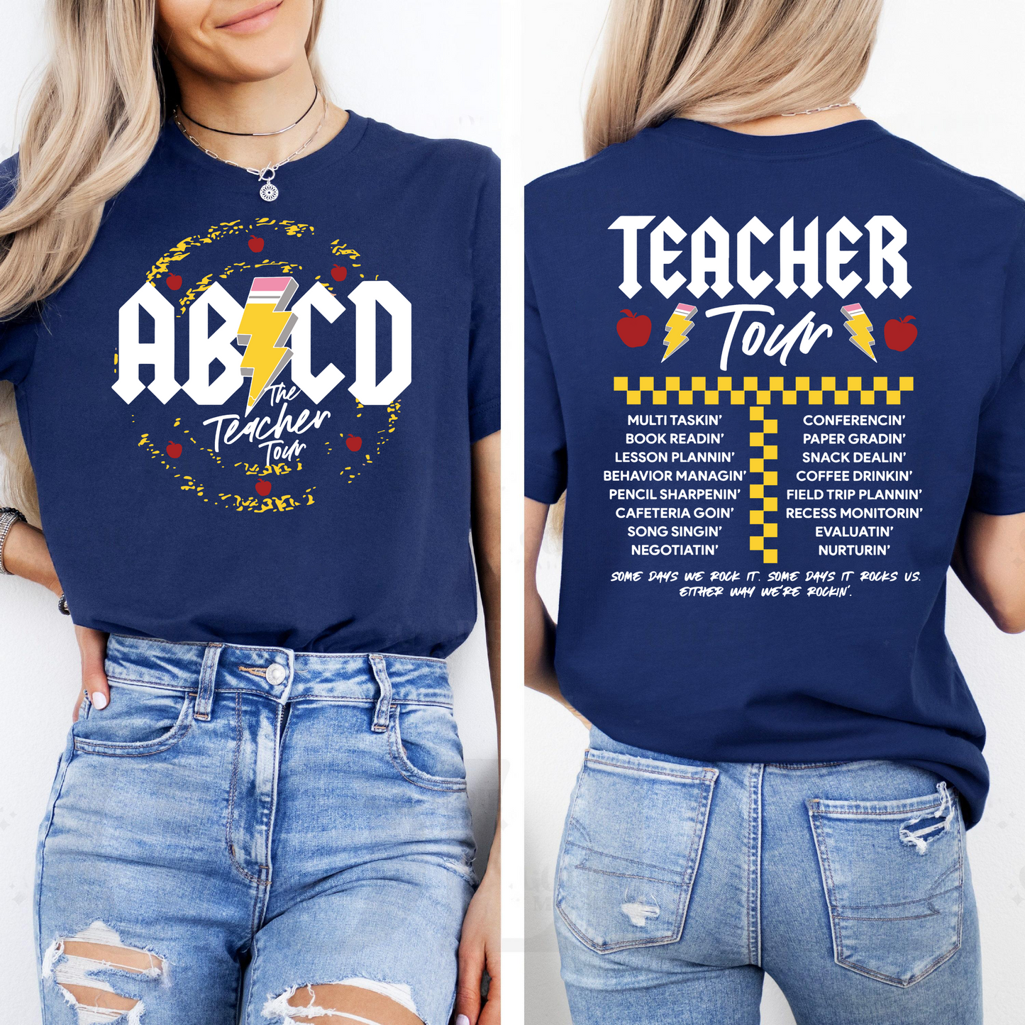 Zurück zur Schule Feier, ABCD Lehrer Tour