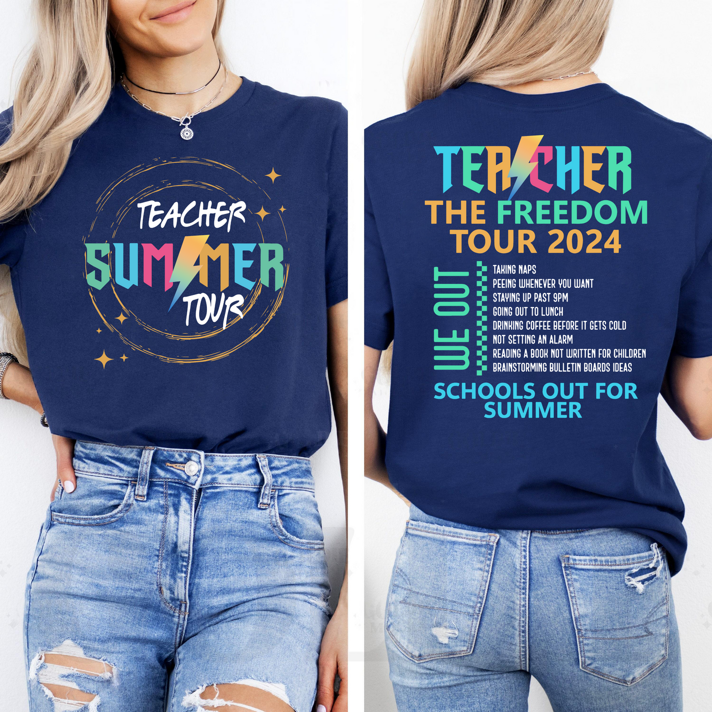 Freiheitstour 2024, Feier des Lehrersommerurlaubs