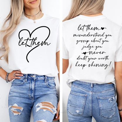 Let Them - Positive Quotes Gift