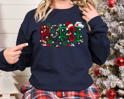 Weihnachts Sweatshirt für Krankenschwester - Geschenk für Krankenschwester