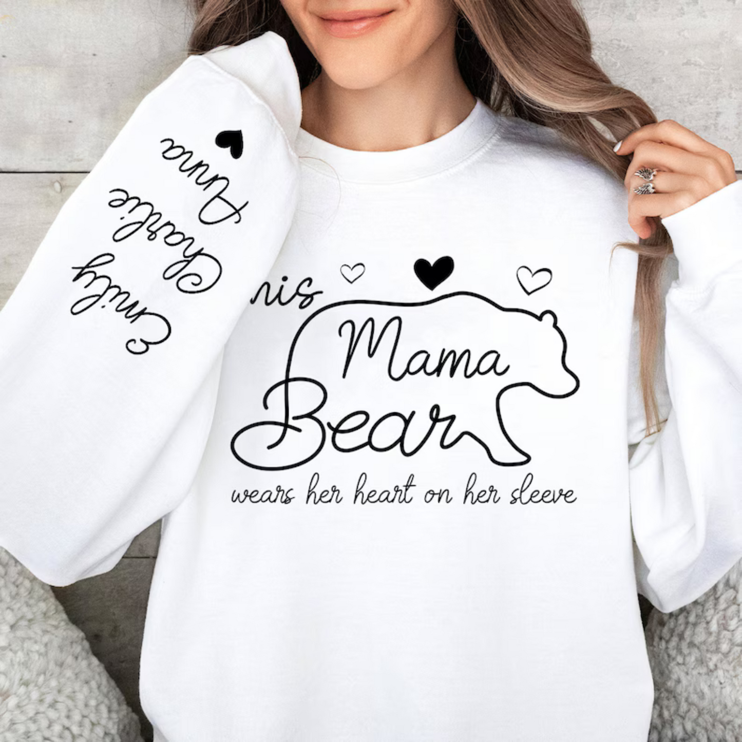 Herzensmama Sweatshirt - Geschenk für Muttertag