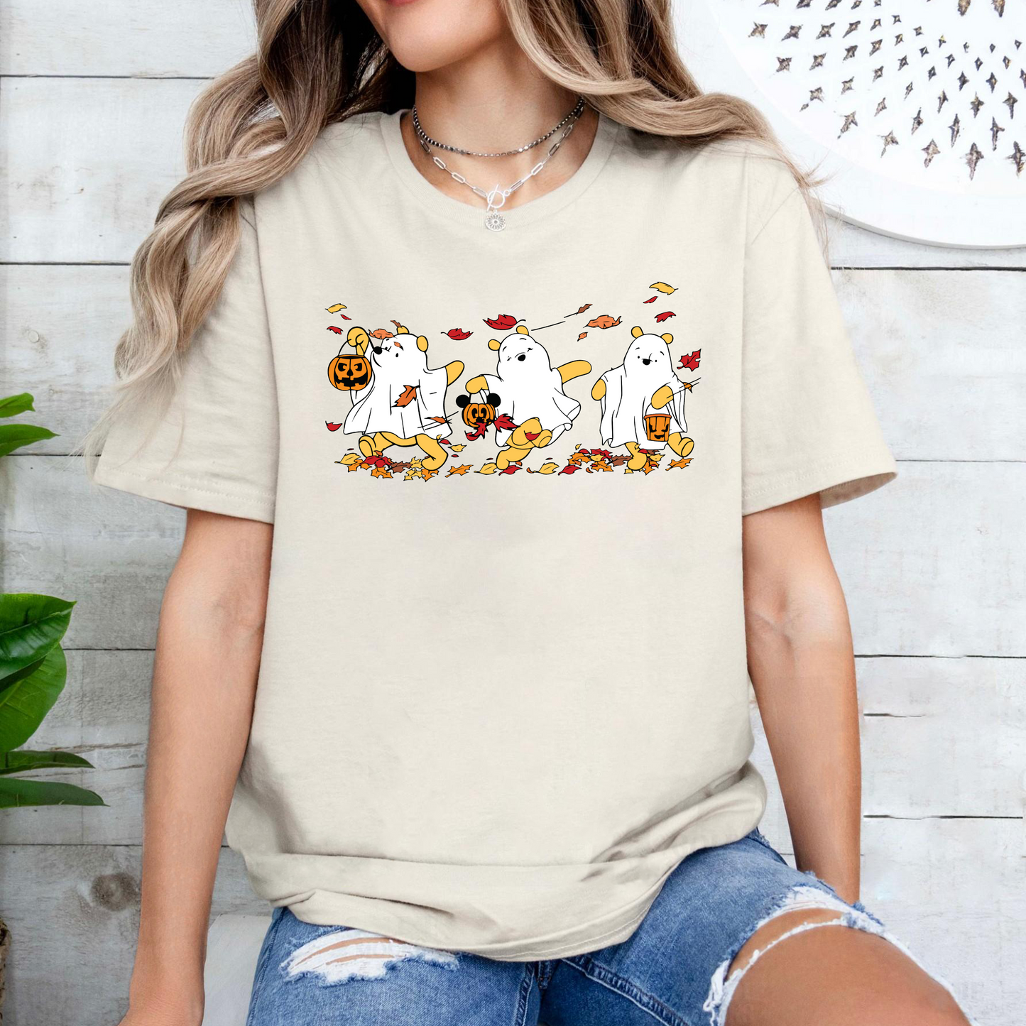 Spooky Pooh Gespenst Design für Halloween-Spaß