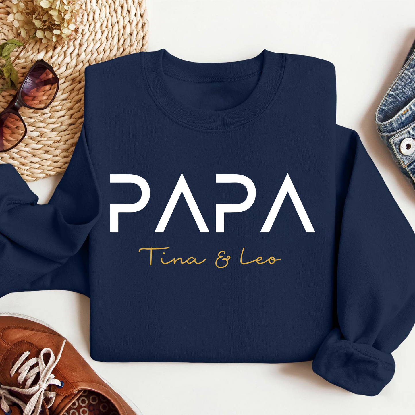 Custom Dad Shirt – Personalized with Children’s Names for Everyday Pride