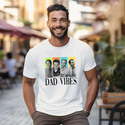 Retro 90er Jahre Dad Vibes T-Shirt - Geschenk zum Vatertag