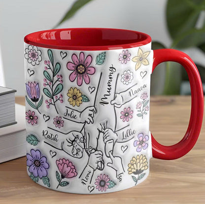Personalisierte Mama-Tasse mit Kindernamen – Muttertagsgeschenk für Mama