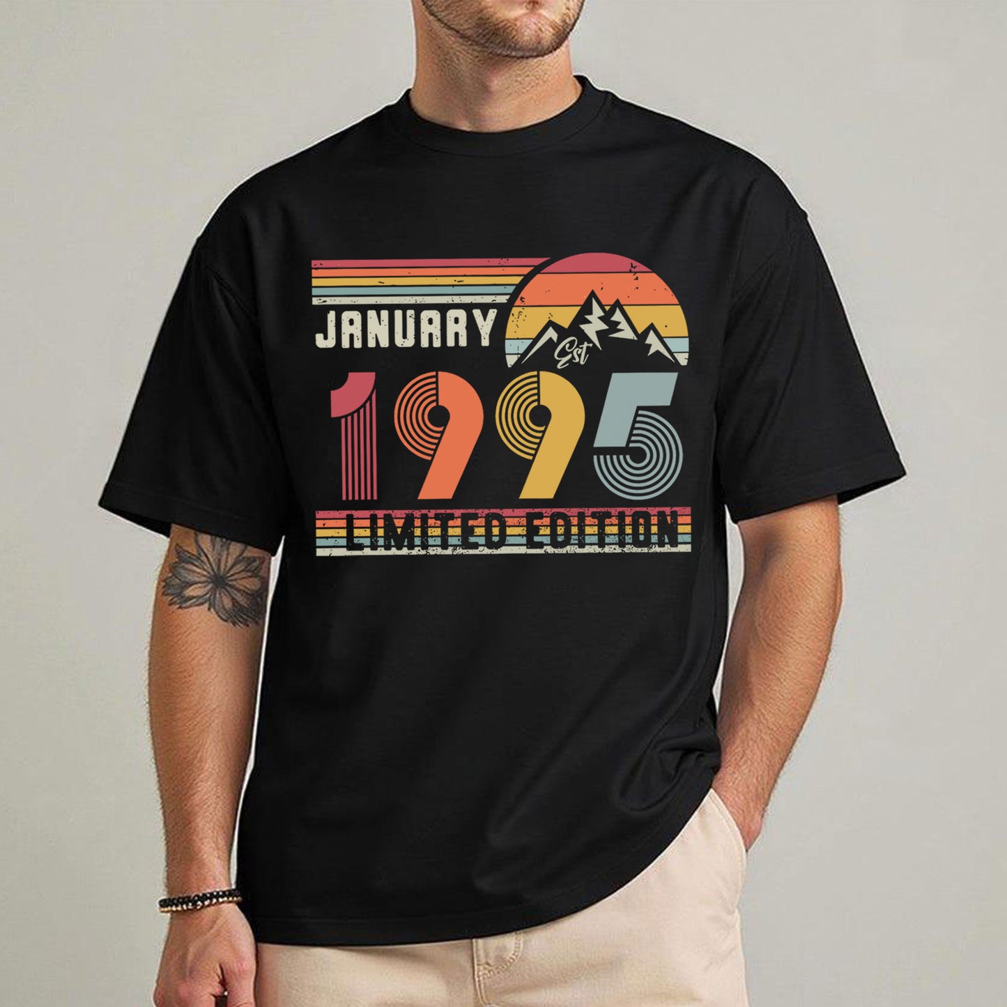 Personalisiertes Retro Birthday Sweatshirt – Geschenk für Geburtstag