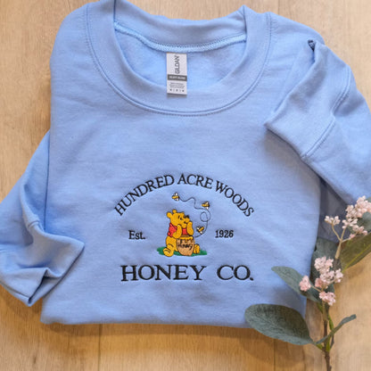 Bestickter Herbst Winnie the Pooh Sweatshirt und Hoodie