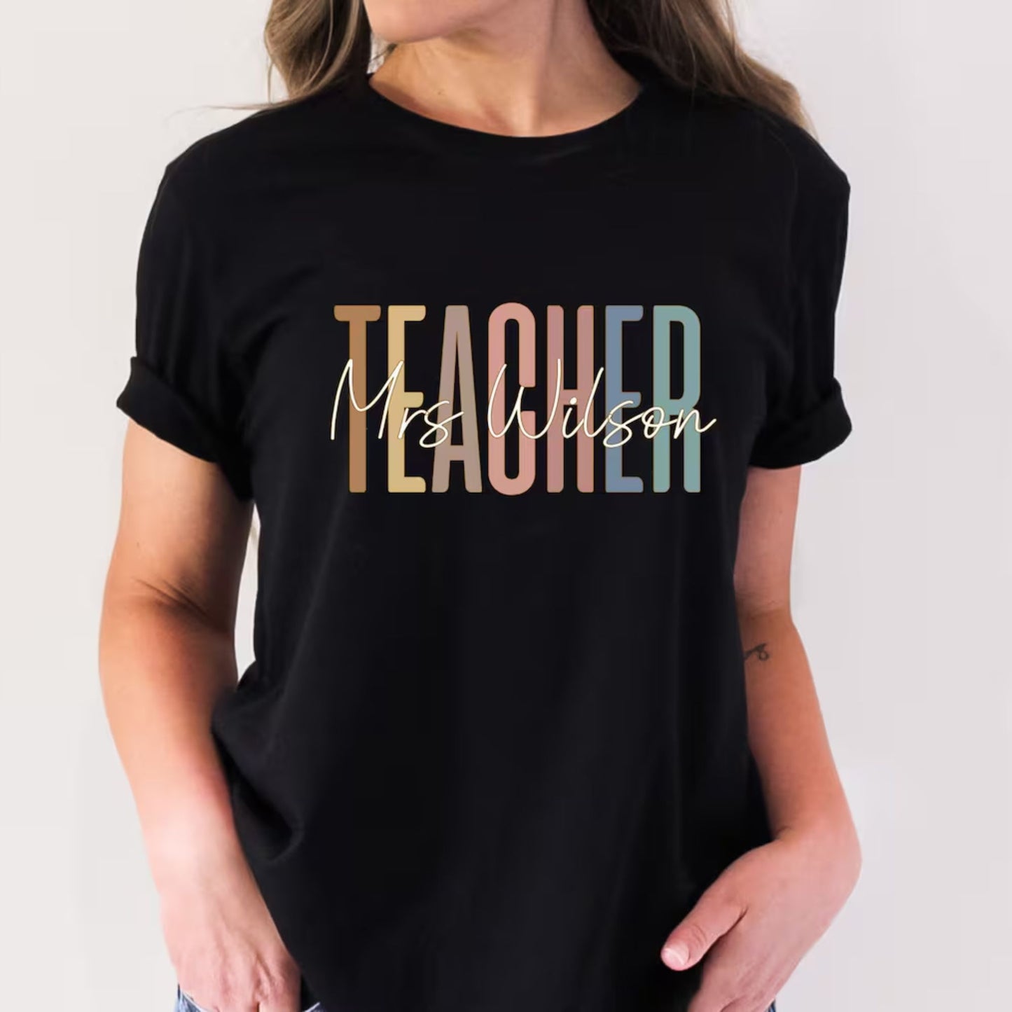 Personalisierte Lehrer Shirt - Geschenk zur Lehreranerkennung