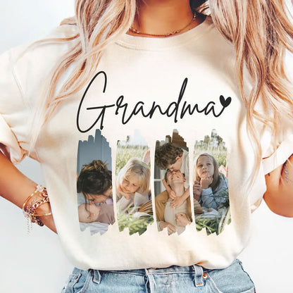 Personalisierter Oma Sweatshirt mit Foto & Enkel-Namen