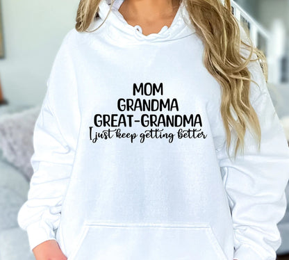 Mama Oma Uroma Sweatshirt – Muttertagsgeschenk für Oma