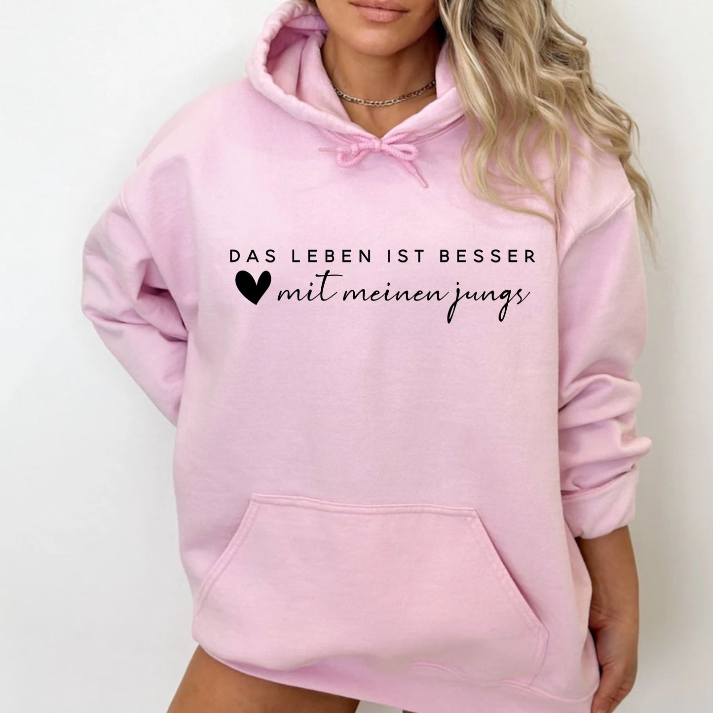 Das Leben ist besser mit meinen Jungs Sweatshirt und Hoodie – Mama von Jungs Sweatshirt