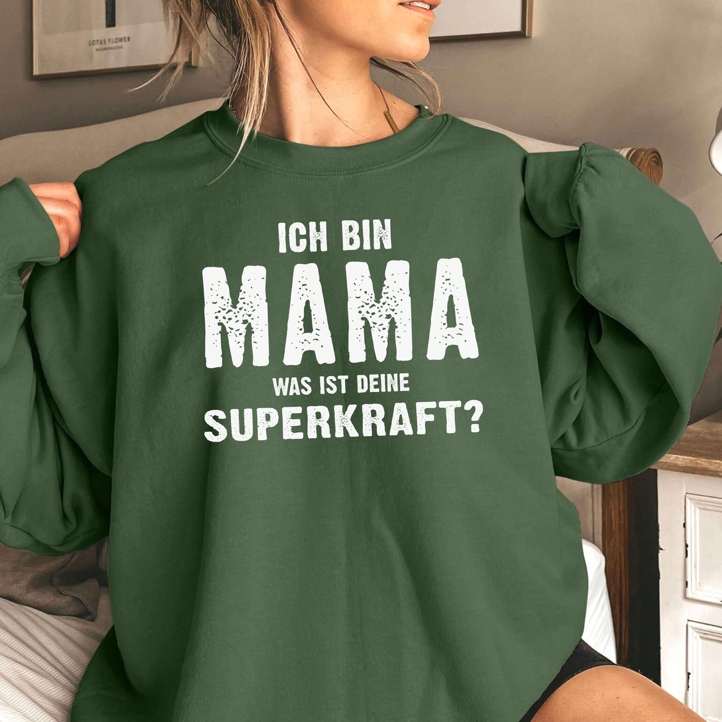 Ich bin Mama, Was ist deine Superkraft - Geschenk Für Mama