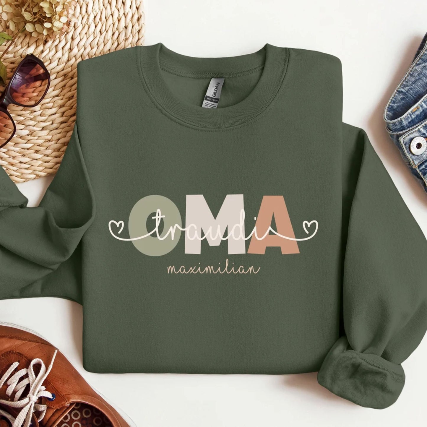 Personalisierter Oma-Pullover, Geschenk für Oma