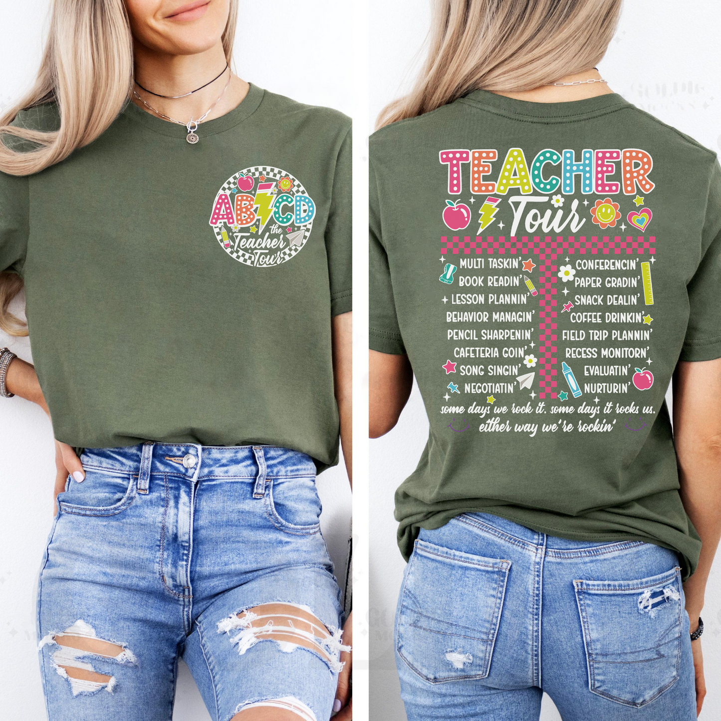Retro Teacher Tour - ABCD Teacher Gift